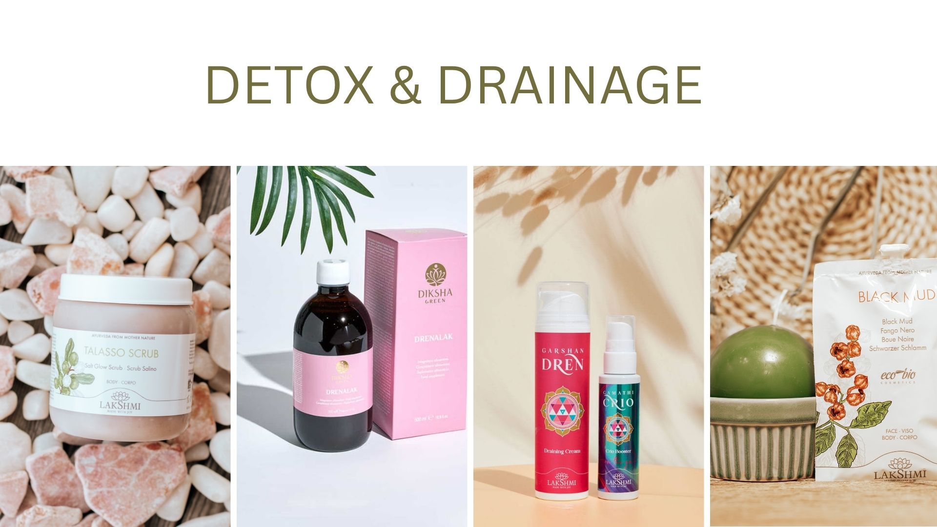 Detox & Drainage Ritueel - 5 producten